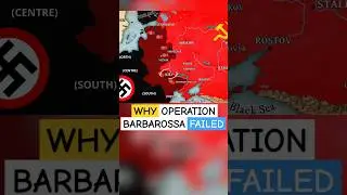 Why Operation Barbarossa Failed: The First Strategic Blunder #shorts #history #ww2