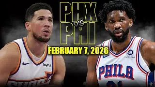 Phoenix Suns vs Philadelphia 76ers Full Game Highlights &ndash; February 7, 2026 | NBA Season