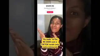 O TIKTOK me pagando mais do que o meu sal&aacute;rio #tiktok #ganhardinheironotiktok