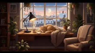 winter piano ❄️ quiet lofi for studying, reading or journaling while everyone is asleep