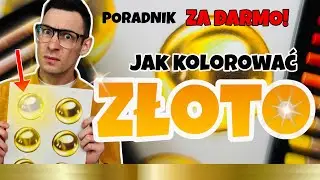 NAJLEPSZY I DARMOWY PORADNIK! JAK KOLOROWAĆ ZŁOTO!  ✨