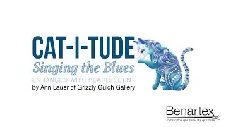 Cat-I-Tude Singing the blues designed by Ann Lauer (Spring 2020)