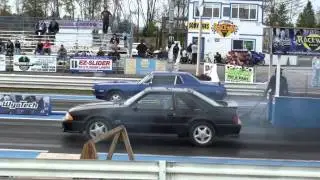 1968 Mercury Cougar vs Fox body Mustang
