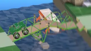 That's not cursed, it's haunted. | Poly Bridge 2