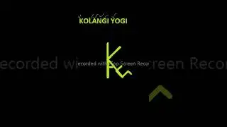 Kolangi yogi name logo #logo #trending #logodesign