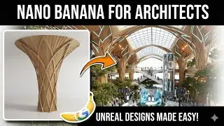 Google Nano Banana Update Architecture | Realistic Renders For 3D Models