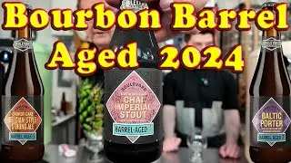 Boulevard Brewing Bourbon Barrel Aged 2024 Mix Pack - Tasting Review - Stout - Porter - Belgian Ale