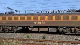 Panchavati express rushing at its own sweet speed