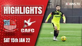 Highlights - Bowers & Pitsea VS Carshalton Athletic - 15/01/22