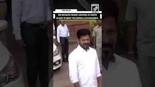 Telangana CM Revanth Reddy arrives at North Block to meet Union Finance Minister Nirmala Sitharaman