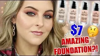 ESSENCE FRESH & FIT AWAKE FOUNDATION // 12 HR Wear Test + REVIEW