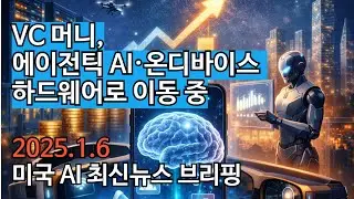VC Money Shifts to Agentic AI and On-Device Hardware! US AI News Briefing (January 6th)
