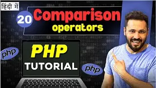 Php Tutorial in Hindi #20 Comparison Operators in PHP