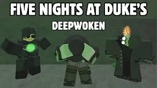 Roblox Five Nights at Duke's (Deepwoken) - Full Walkthrough (Night 1-6 + All Jumpscares)