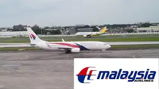 Malaysia Airlines MH705 Manila to Kuala Lumpur Business Class B737-800