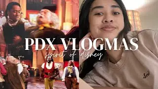 PDX VLOGMAS | watching beauty and the beast on disney+ & writing project brotherhood