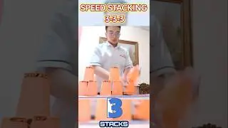 A Very Decent Fast Speed Stacking 3-3-3 in 1.675 Seconds! #shorts