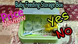 Baby Feeder Storage Box | Storage for feeder bottles | How to keep bottles organised and dust free |