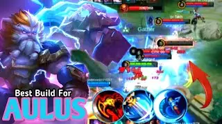 AULUS BEST BUILD HIGH DAMAGE !! BUILD TOP 1 GLOBAL AULUS ~ MOBILE LEGENDS