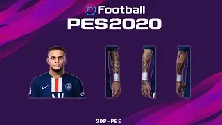 Kurzawa + Tattoo Compat&iacute;vel com todos Patchs - Pes2020/Pes2021