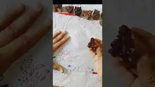 hand embroidery : block printing for embroidery: hand embroidery 🪡 for beginners