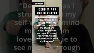 Prayer for self-acceptance #prayer #shorts