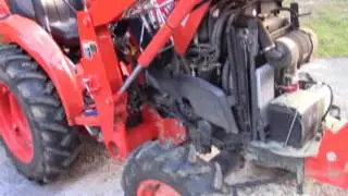 How to Do 50 Hour Maintenance on a Kubota L3301 HST Tractor