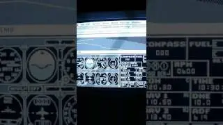 Flight simulator in 1991 apple macintosh classic
