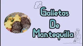 Galletas de Mantequilla y Chocolate #cookies #galletas #chocolate #mantequilla
