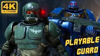 PLAYABLE IMPERIAL GUARD MOD - Kasrkin vs Tyranids! - Warhammer 40k: Space Marine 2 (4K)