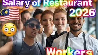 How Much Malaysia's Restaurant Workers REALLY Make 2026 full detail vlog
