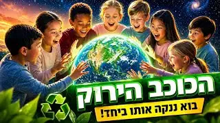 הכוכב הירוק - איכות הסביבה לילדים - קיימות - ט