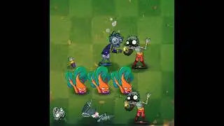 Plants VS Zombies 2 Sunday Edition Zombie & Newspaper Zombie VS Firebreath Zombie Max Level PVZ 2