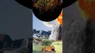 planets falling on earth 🌎 vfx video | #shorts #viralvfx #planet #earth #vfx