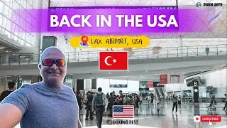 Home Sweet Home ~ Back in the USA after 14 hour flight from Istanbul, Turkey on Turkish Airlines