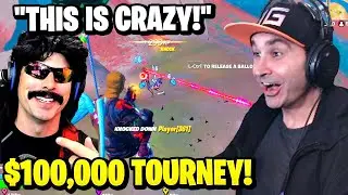 Summit1g Competes in $100,000 DrDisrespect 2v2 Fortnite Tournament ft. Hutch!