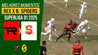 T-REX X BROWN SPIDERS | SUPERLIGA FA D1 2025 | Melhores Momentos