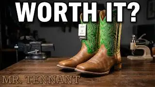 Ariat Baxter Cowboy Boot In Wheat Unboxing and First Impressions