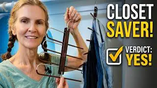 BEST pants hanger - MORALVE Pants Hangers Space Saving - European Beechwood Hangers