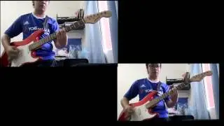 Bunkface - Prom Queen (Lead & Rhythm Guitar Cover)