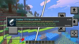 FEATHER FPS BOOST PACK FOR MCPE 1.21+ | [FPS BOOST]