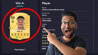 89 RATED VINI JR. REVIEW (Dissapointing...) - EA FC 26