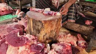 Meat Market Meat Cutting #meatlovers #meatball #beefmeat #cowmeat #meatcuts #beefcutter