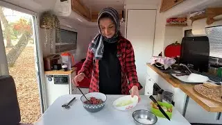 В лагере мы приготовили настоящие турецкие пельмени.