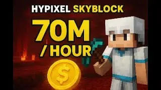 The Best and Most FUN Money Making Method in Hypixel SkyBlock 50-70m an Hour Early Game