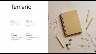 Introducci&oacute;n a la Programaci&oacute;n Creativa 23/01/2023