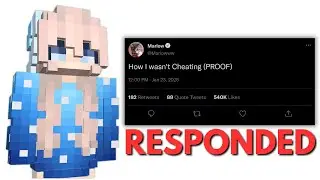 Marlow Responded to the allegations. (she's not cheating)