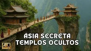&Aacute;sia Secreta | Templos Antigos Misteriosos Que Nem os Moradores Conhecem | Viagem 4K