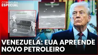 Petroleiro é apreendido perto da Venezuela antes de encontro entre Trump e María Corina