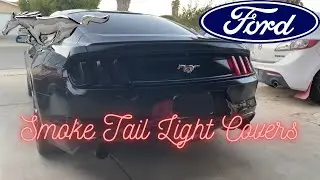 Mustang Smoke Tail Light Covers